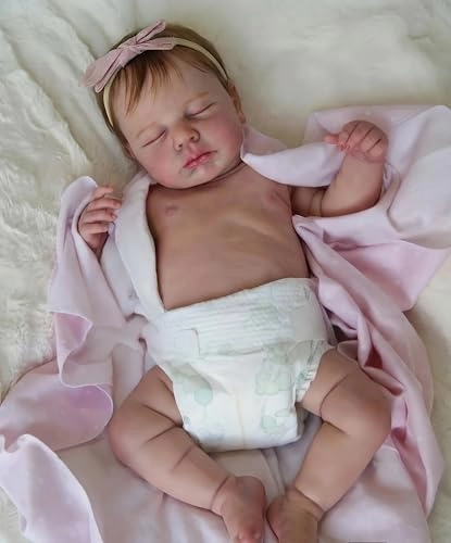 Zero Pam Reborn Baby Doll - 20 in Full Silicone Anatomically Correct