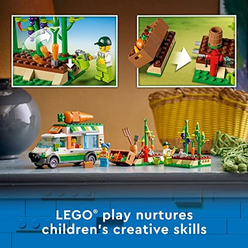 LEGO City Farmers Market Van (60345) - LEGO® CITY