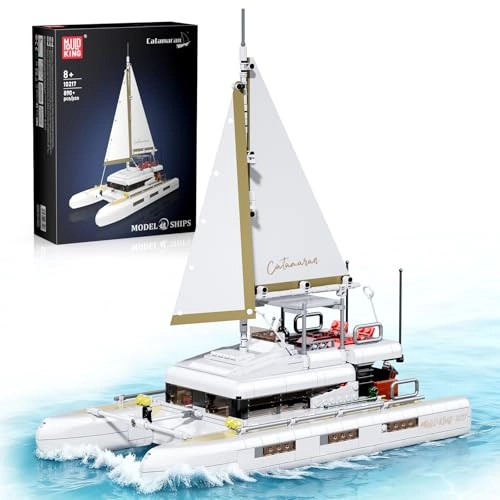 Catamaran Sailboat Building Kits (FT-10217-0805) - STEM