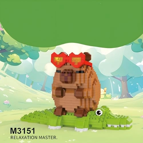 Capybara Building Block Set - Capybara 640 pcs