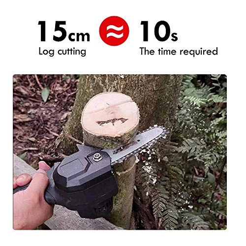 Cordless Chainsaw - 4 Inch 2000mAh Brushless