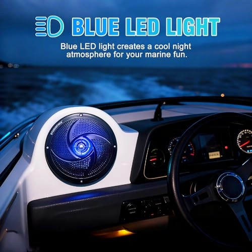 Waterproof Marine Speakers - 5.25" 40W