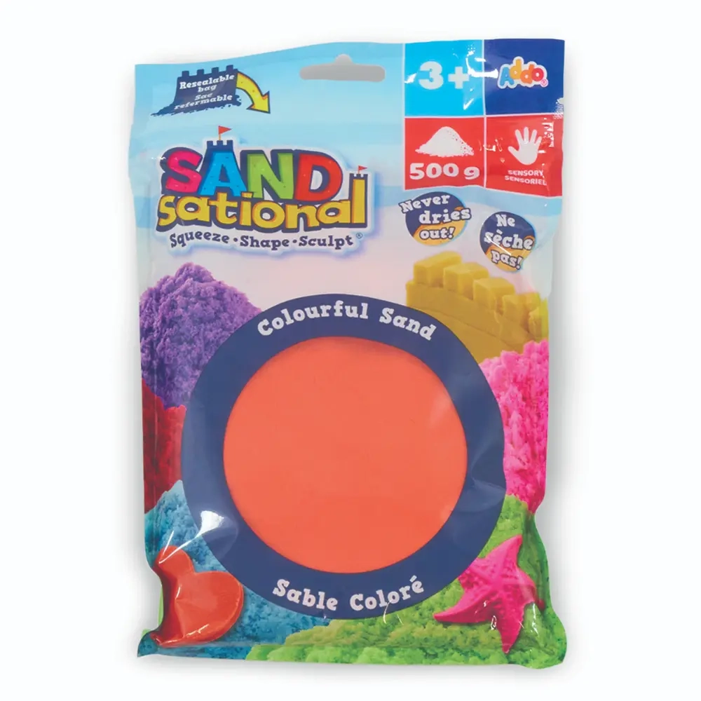 Sandsational Sand Bucket - 500g 6 Pieces