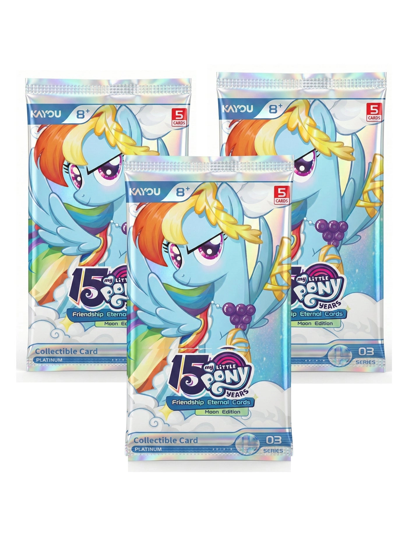 My Little Pony Friendship Eternal Moon Edition SEA Series 3 - English 5pcs