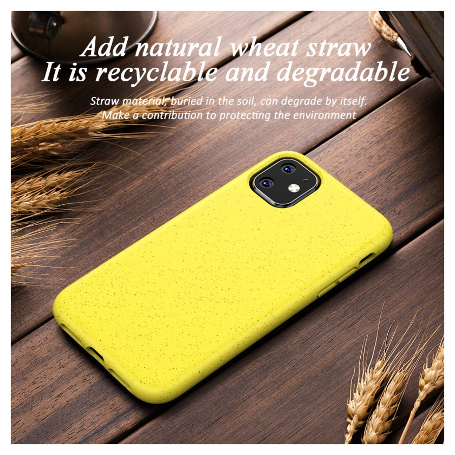 iPhone 12 Pro Max Straw Phone Case for iPhone 12 Pro Max