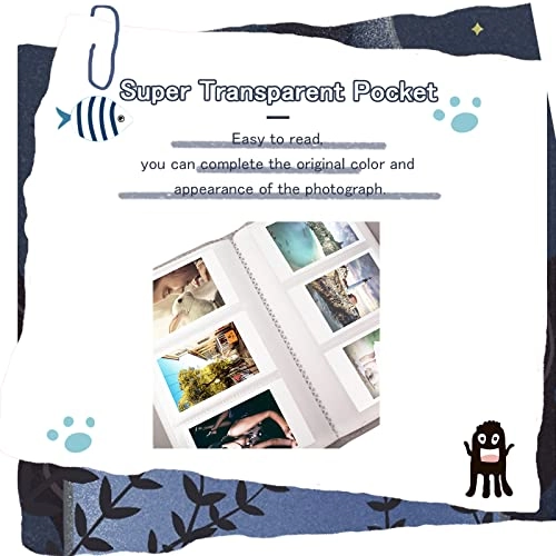 Instax Mini 3" 96 Pockets PU Leather Photo Album