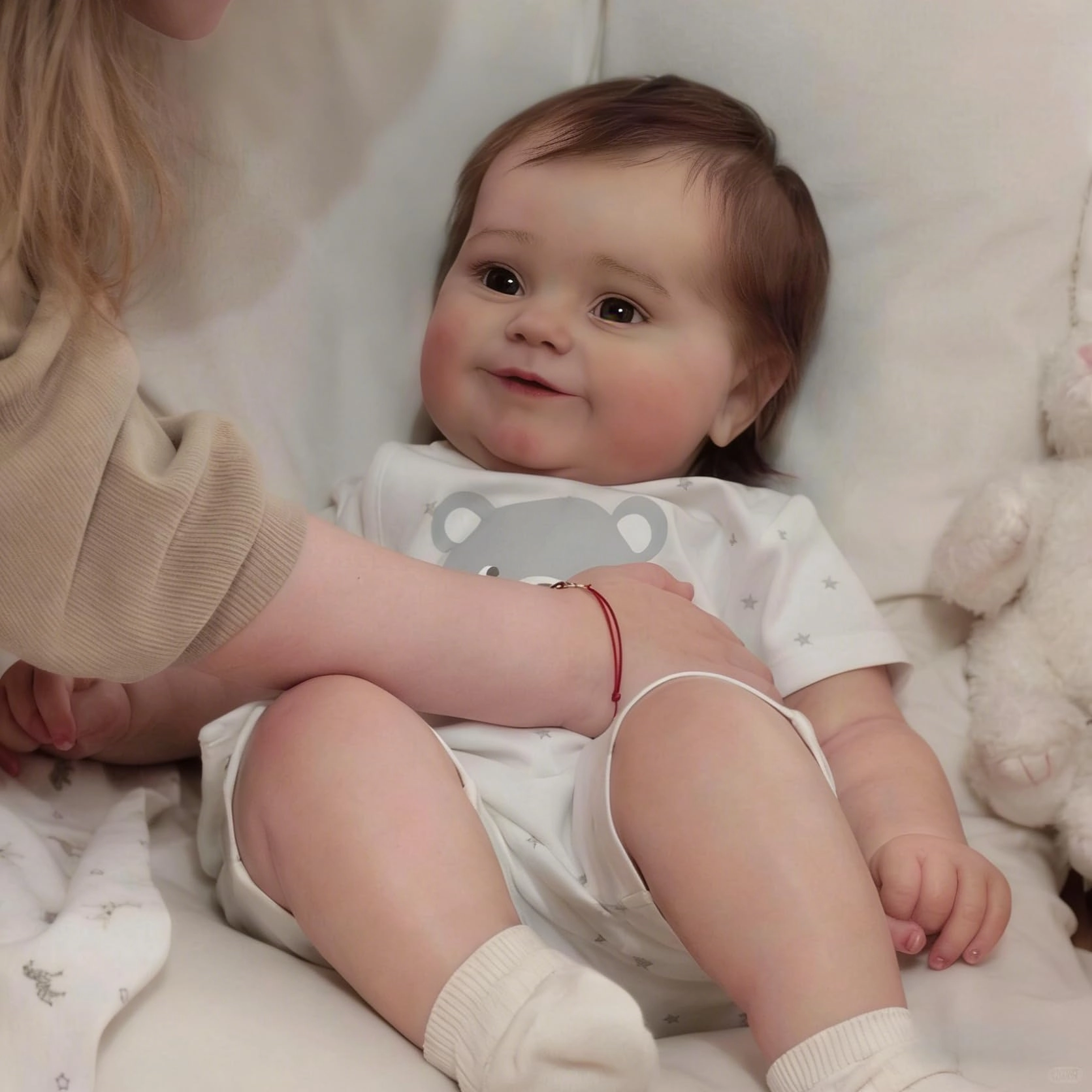 Maddie Reborn Baby Doll - 20 Inch Full body vinyl girl Ages 3+