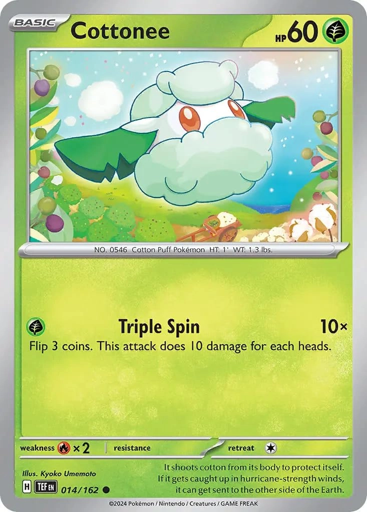 Pokémon Pokemon Cottonee 014/162
