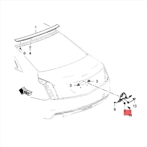 Backup Camera - Compatible With Chevrolet Blazer Silverado 2019-2021 23295906