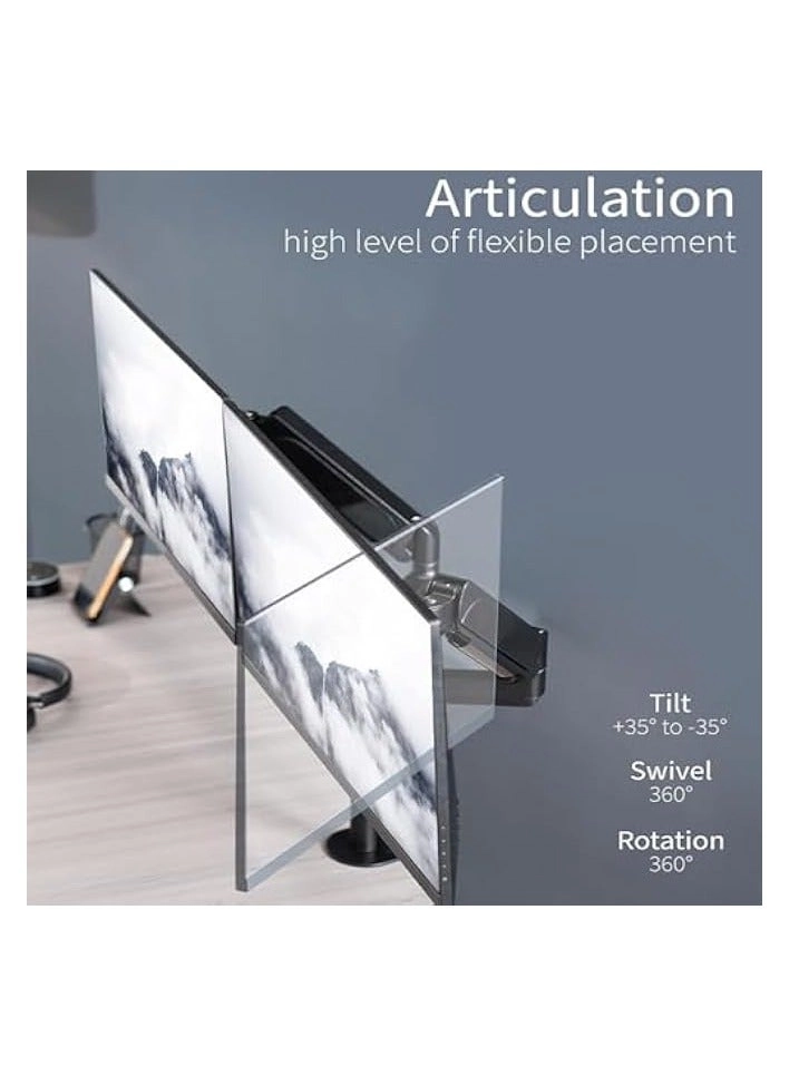 TM10-2 - Dual Arm 27 in 100 x 100 or 75 x 75 mm