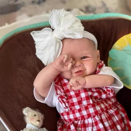 Vivienne Reborn Baby Doll - 19 inch Vinyl girl Ages 3+