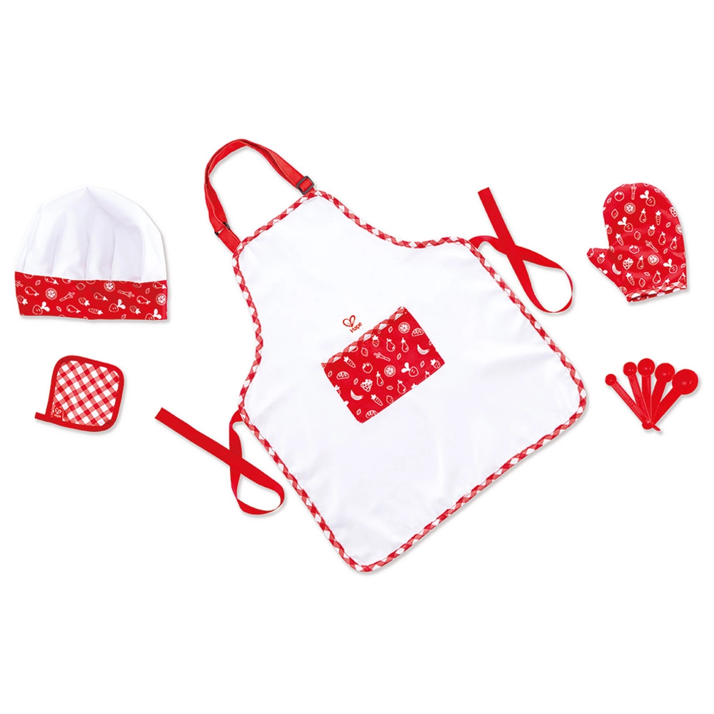 All in 1 Kitchen Playset - 15pcs + Little Chef Apron Set - 5pcs (BNDLE0091)