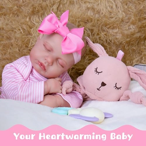 Reborn Baby Doll - 20-Inch Cloth Body Ages 3+