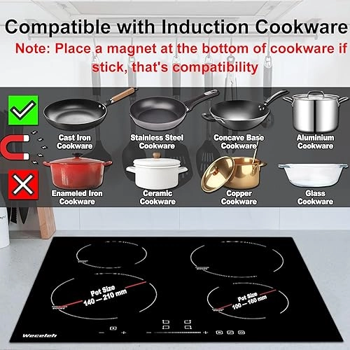 Induction hob