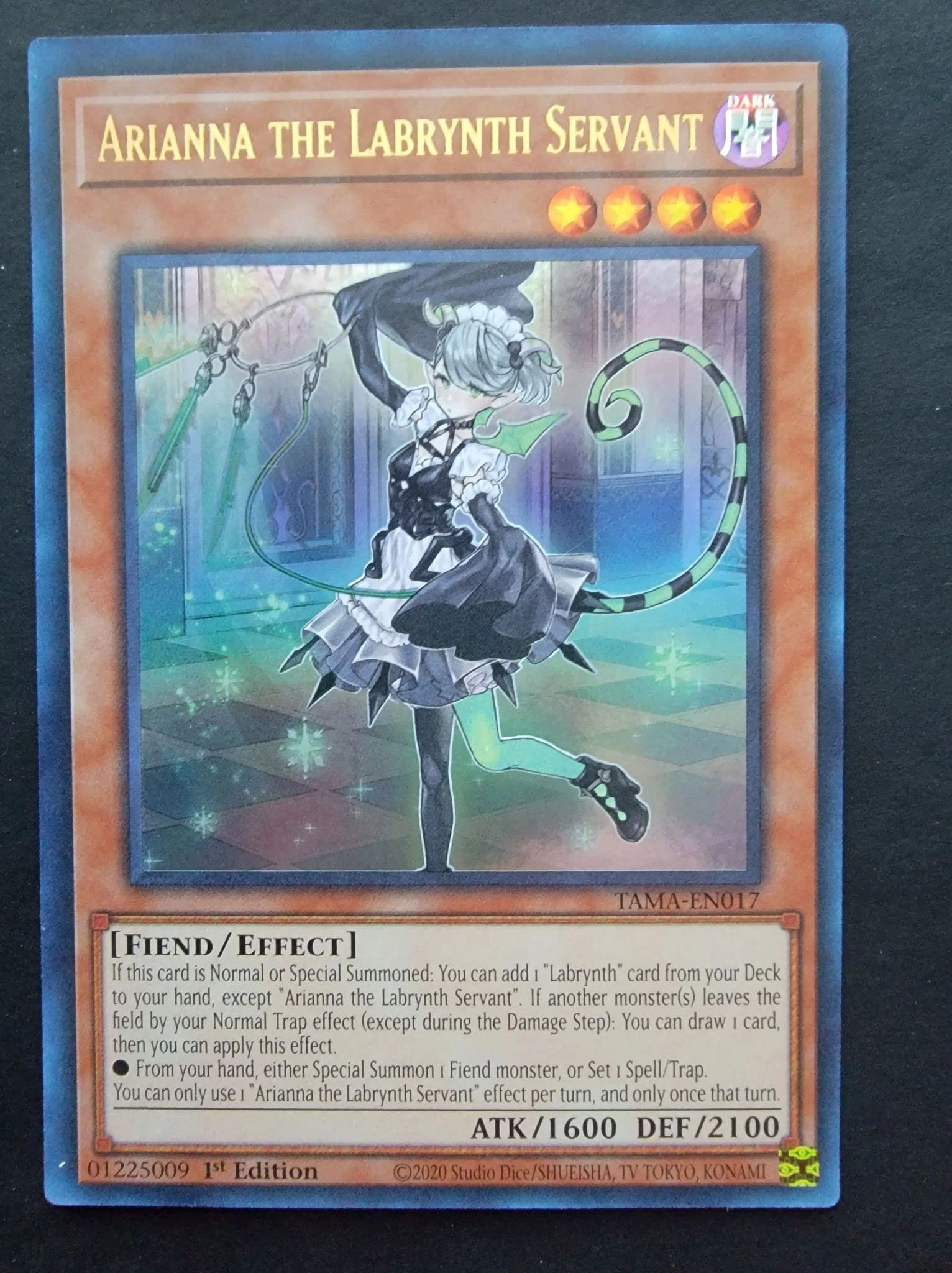 Konami Arianna The Labrynth Servant - Individual Card TAMA-EN017