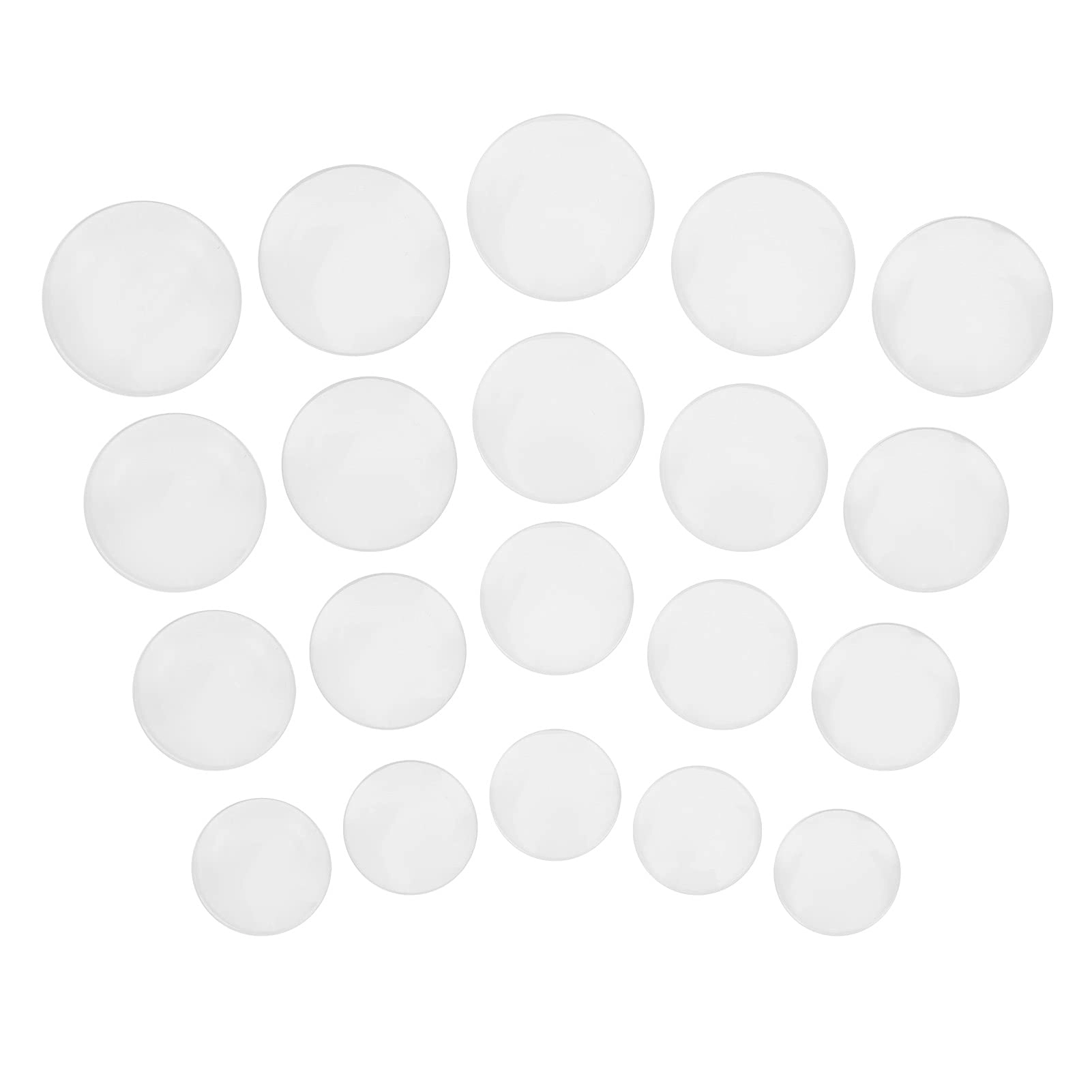 Domary 20 Pieces Watch Glass Lens - 16 ~ 25.5mm