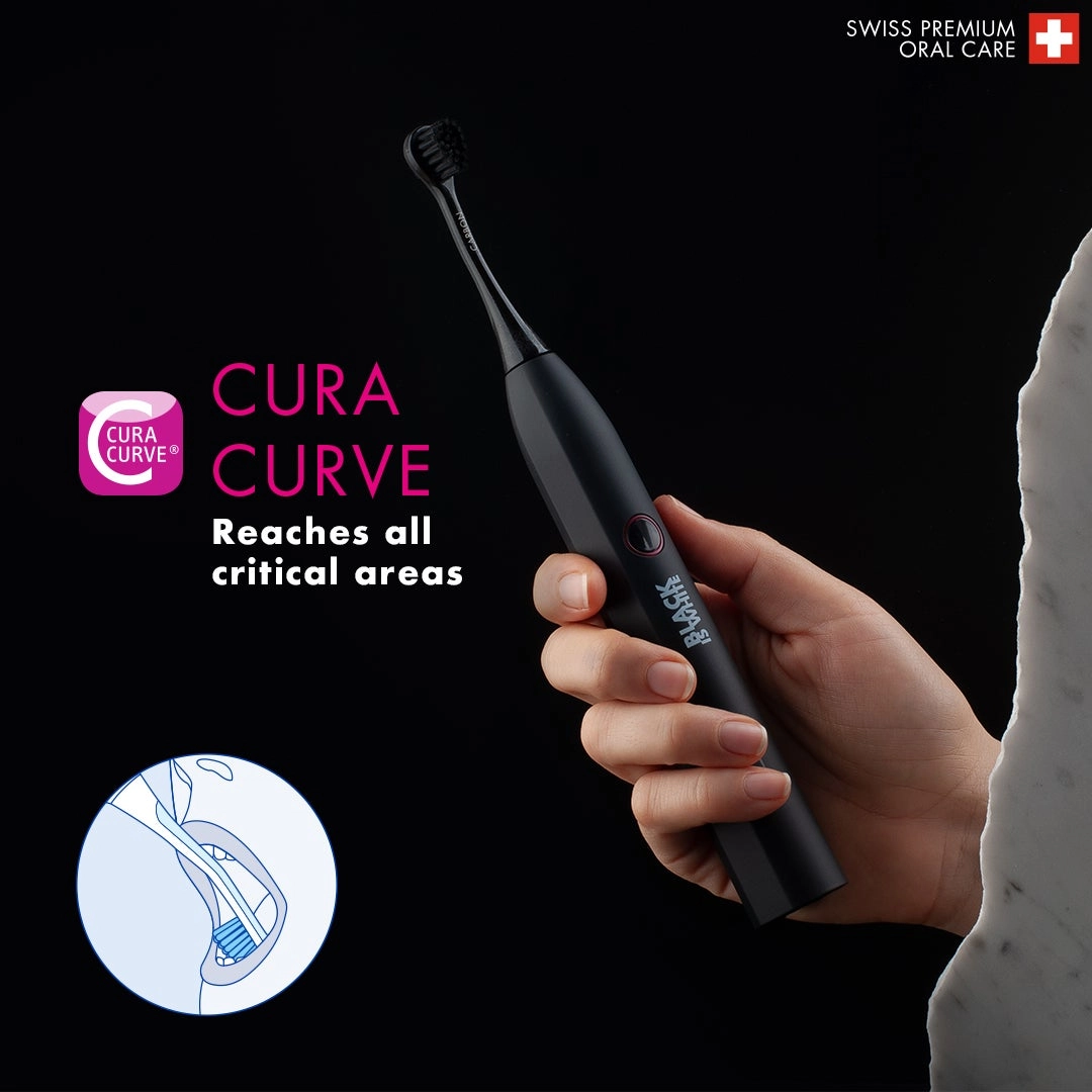 Hydrosonic Black Is White Carbon Whitening Brush Head - 2 piece(s)