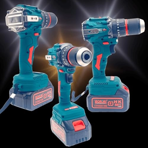 88VF - Cordless Brushless 50-60N.m torque 13mm chuck