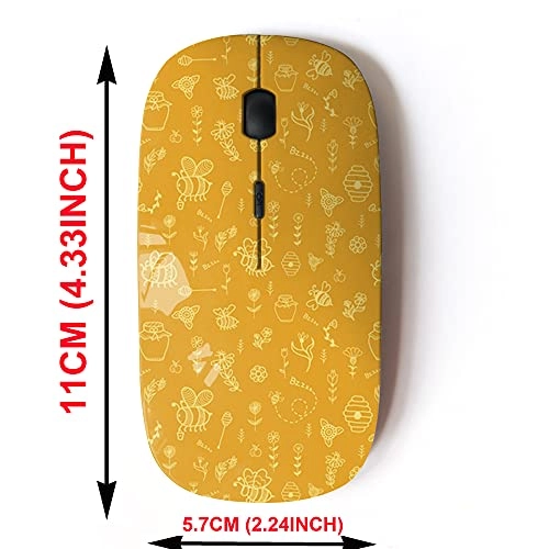 2.4G Cute Pattern Mouse - USB