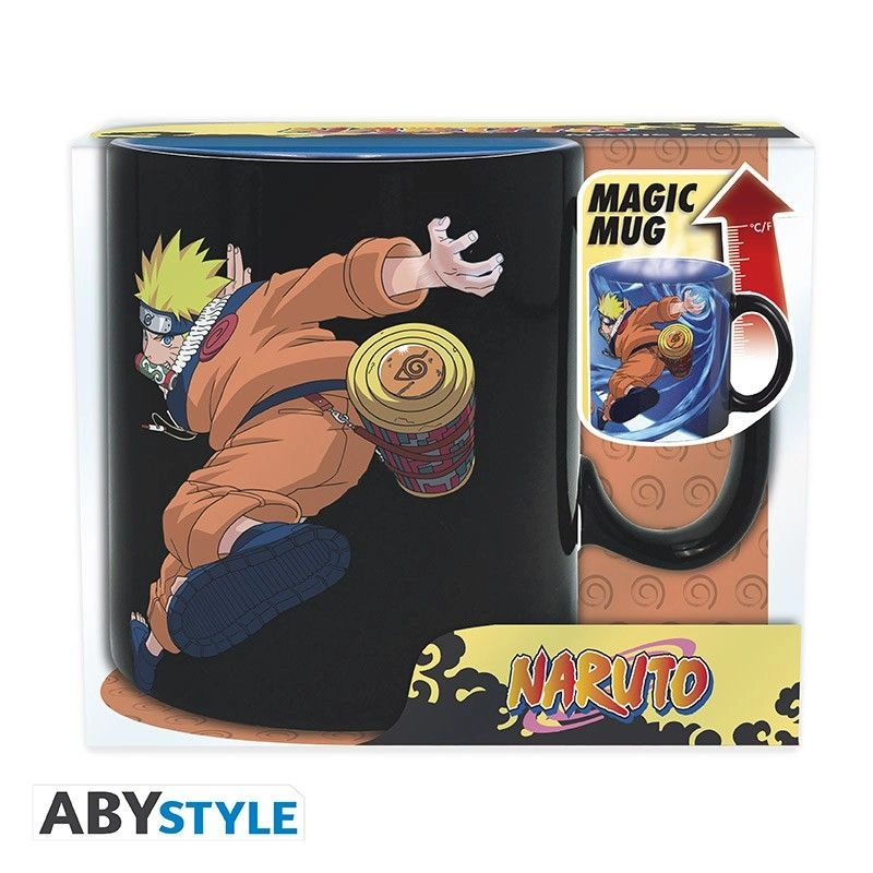 Naruto Shippuden Clone Jutsu Mug - Heat Changing - 460 ml