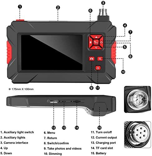 Digital Industrial Endoscope - 8.0mm 1m