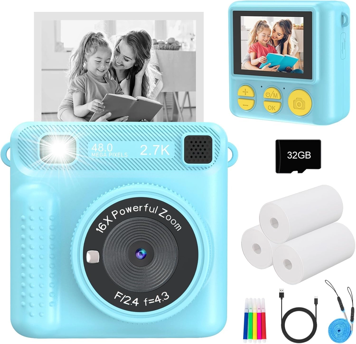 Instant Print Camera