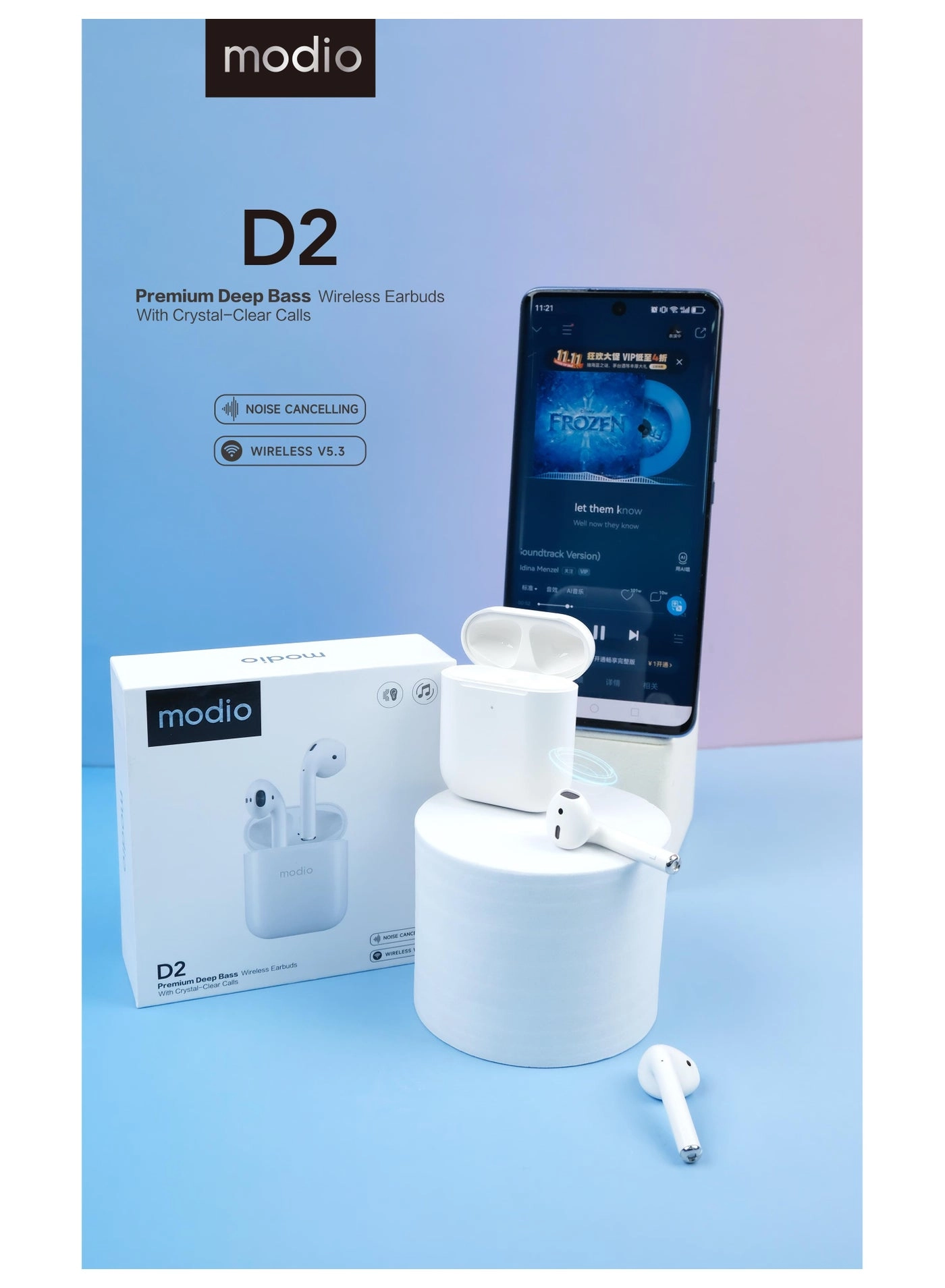 D2 Wireless Earbud