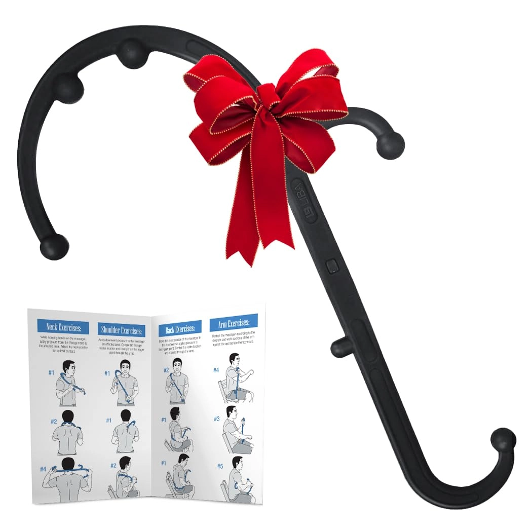 LiBa Back and Neck Massager - Trigger Point Handheld Hook