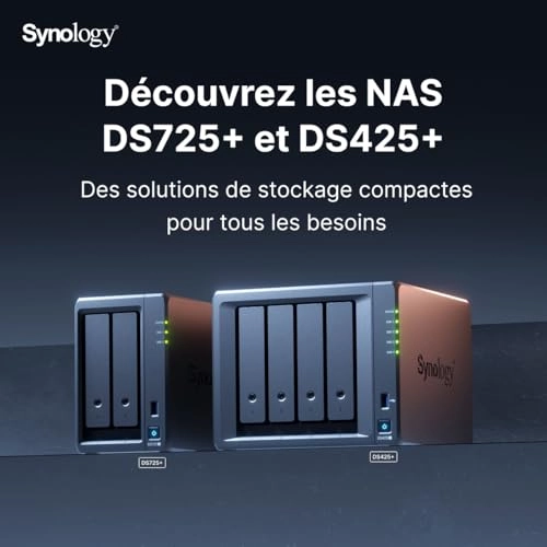 DS725+ 2-Bay 140TB