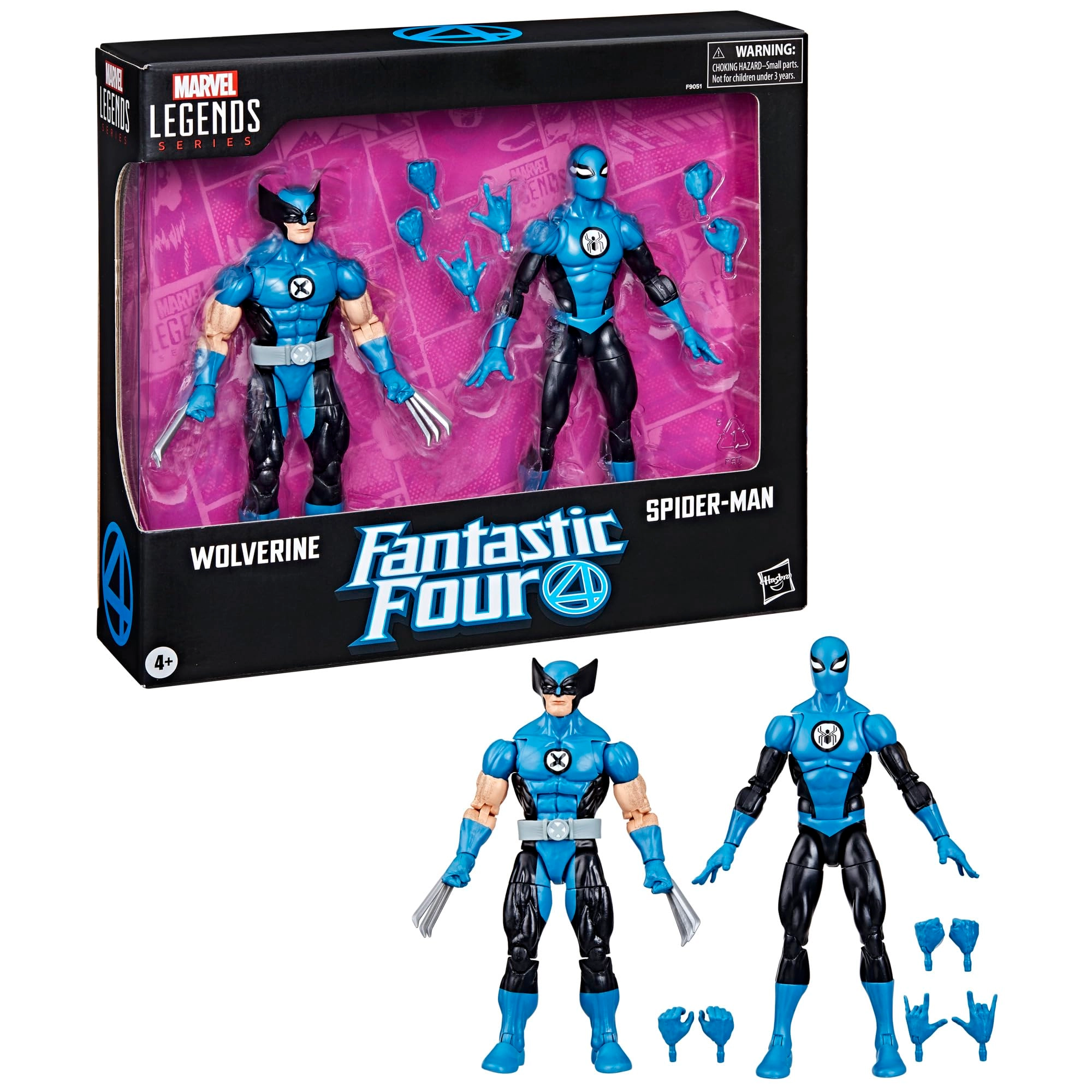 Marvel Wolverine - Fantastic Four + Spider-Man - Fantastic Four