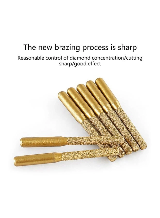 Diamond Profile Wheel Router Bit - 5mm 6.35mm 1