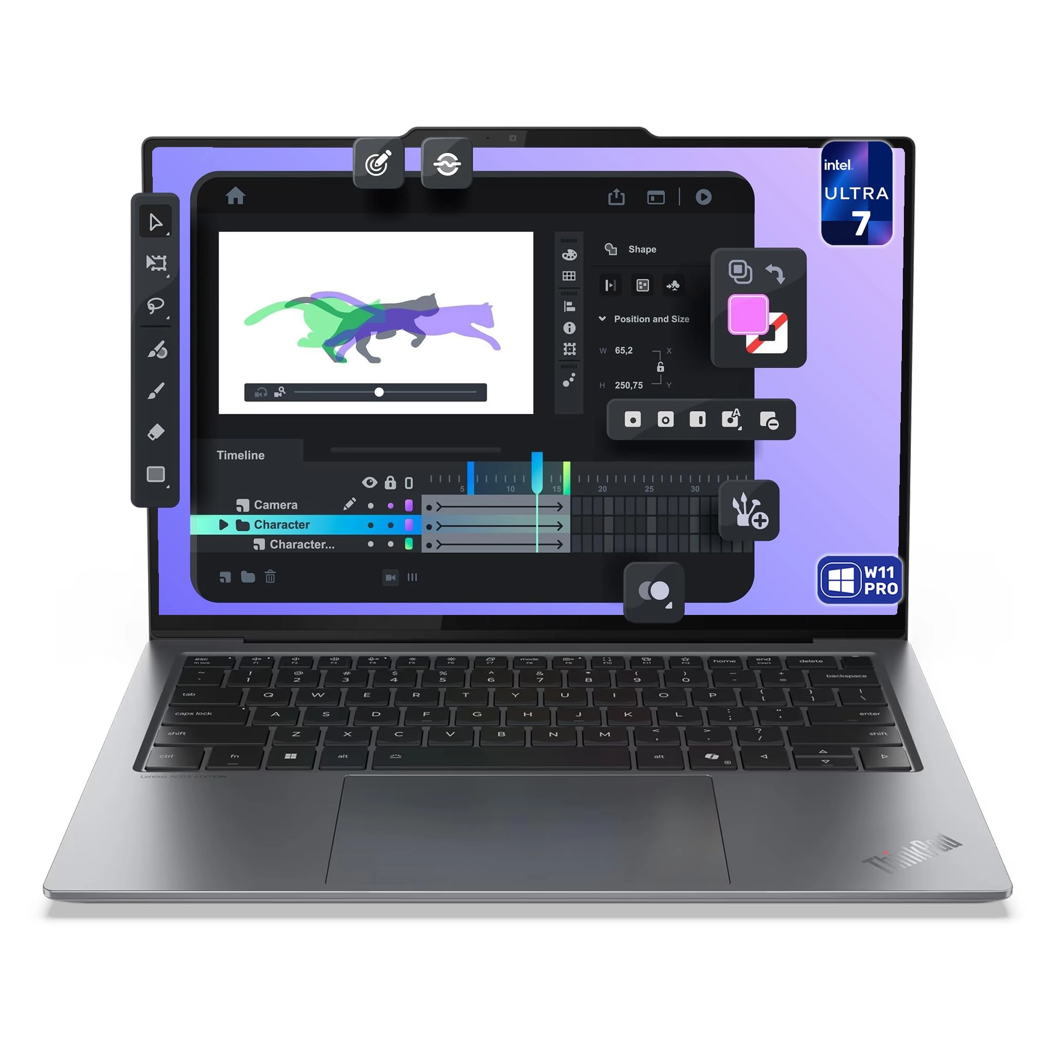 ThinkPad X9 21QA002CGR - 14'' Core Ultra 7-258V 32GB DDR5 1TB SSD