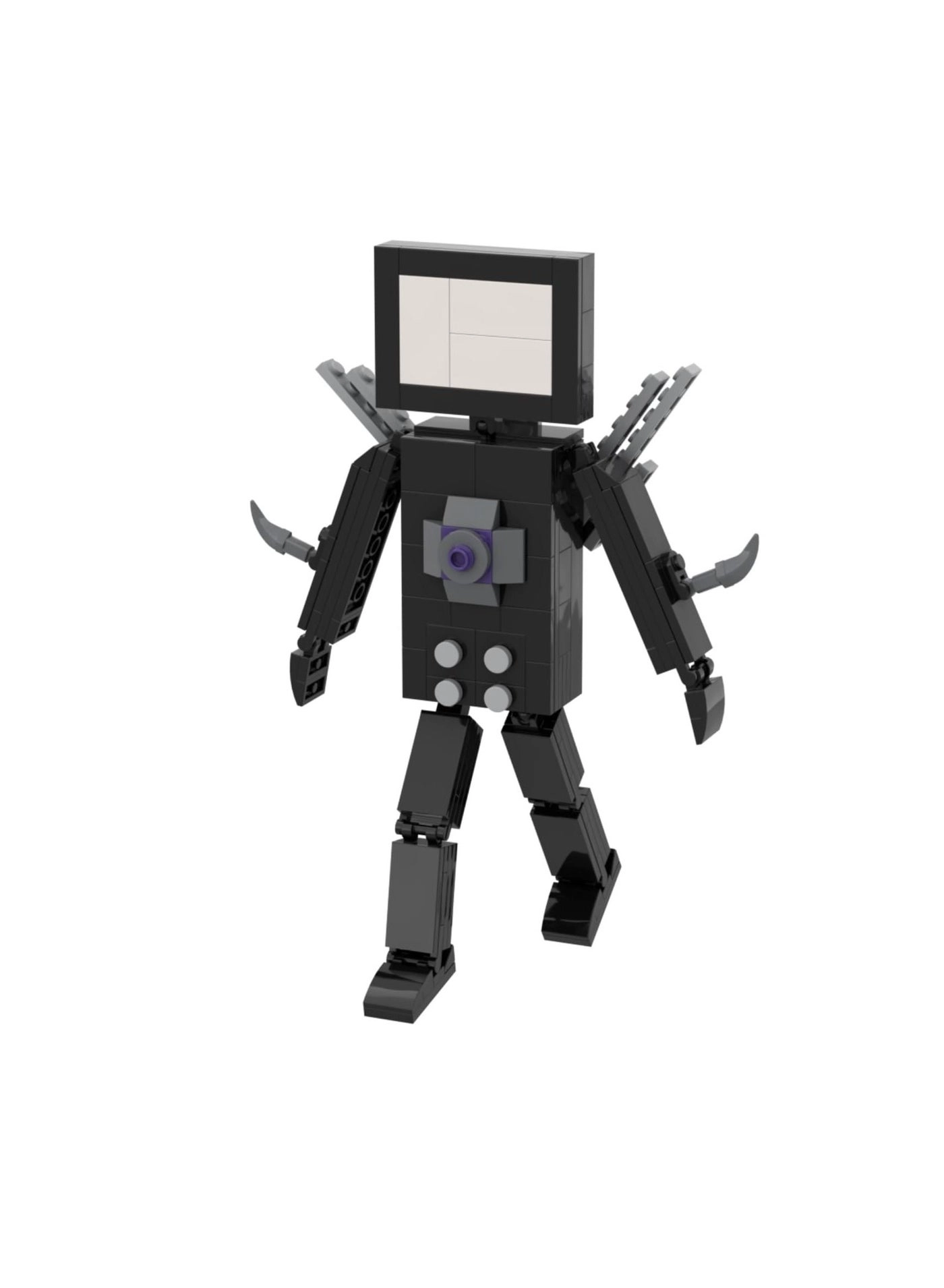 Generic Skibidi Toilet Man - 116pcs