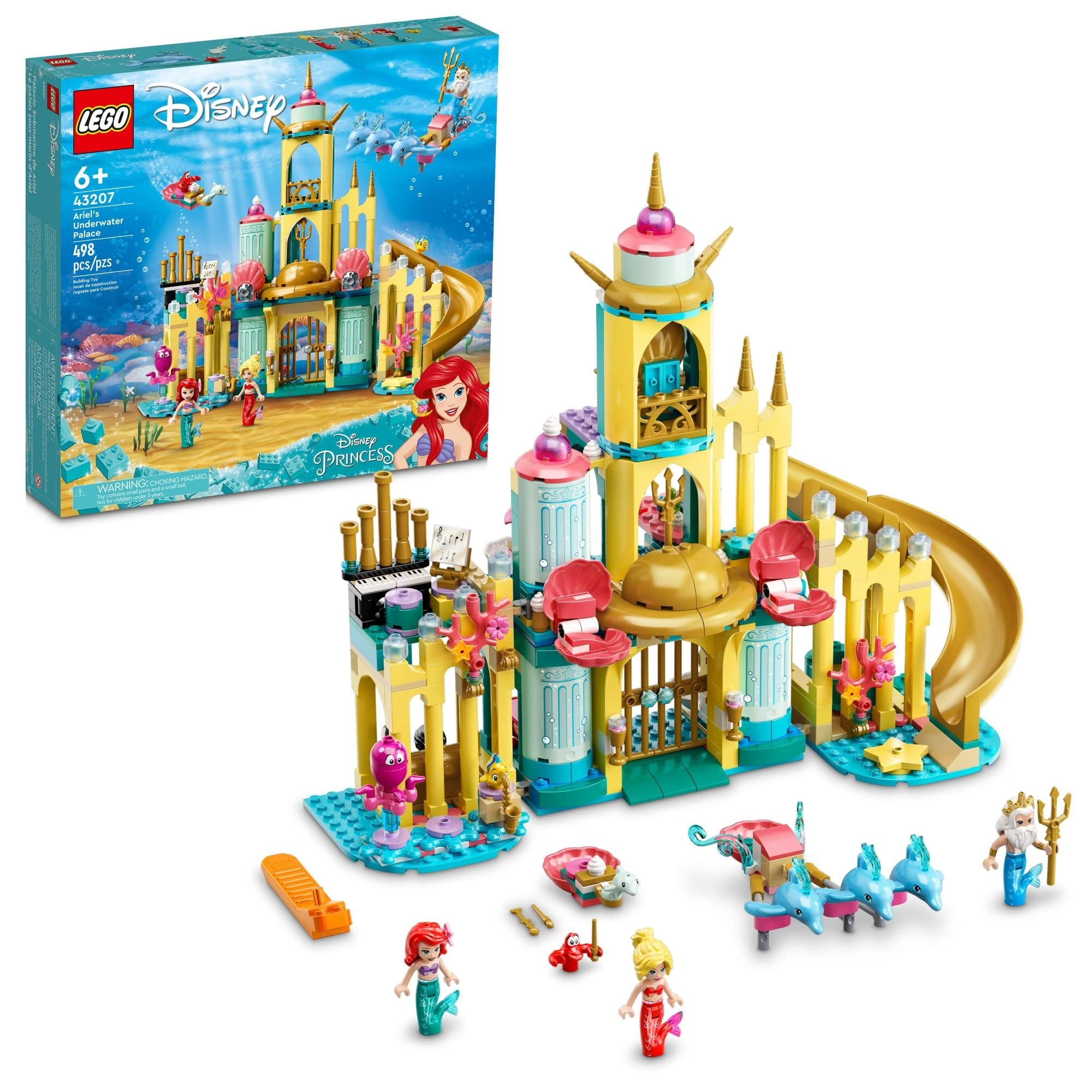 LEGO Disney Disney Ariel's Underwater Palace (43207) - Disney Princess Disney