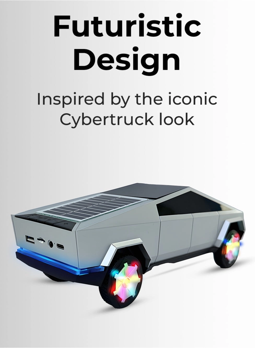 Cybertruck Solar Speaker