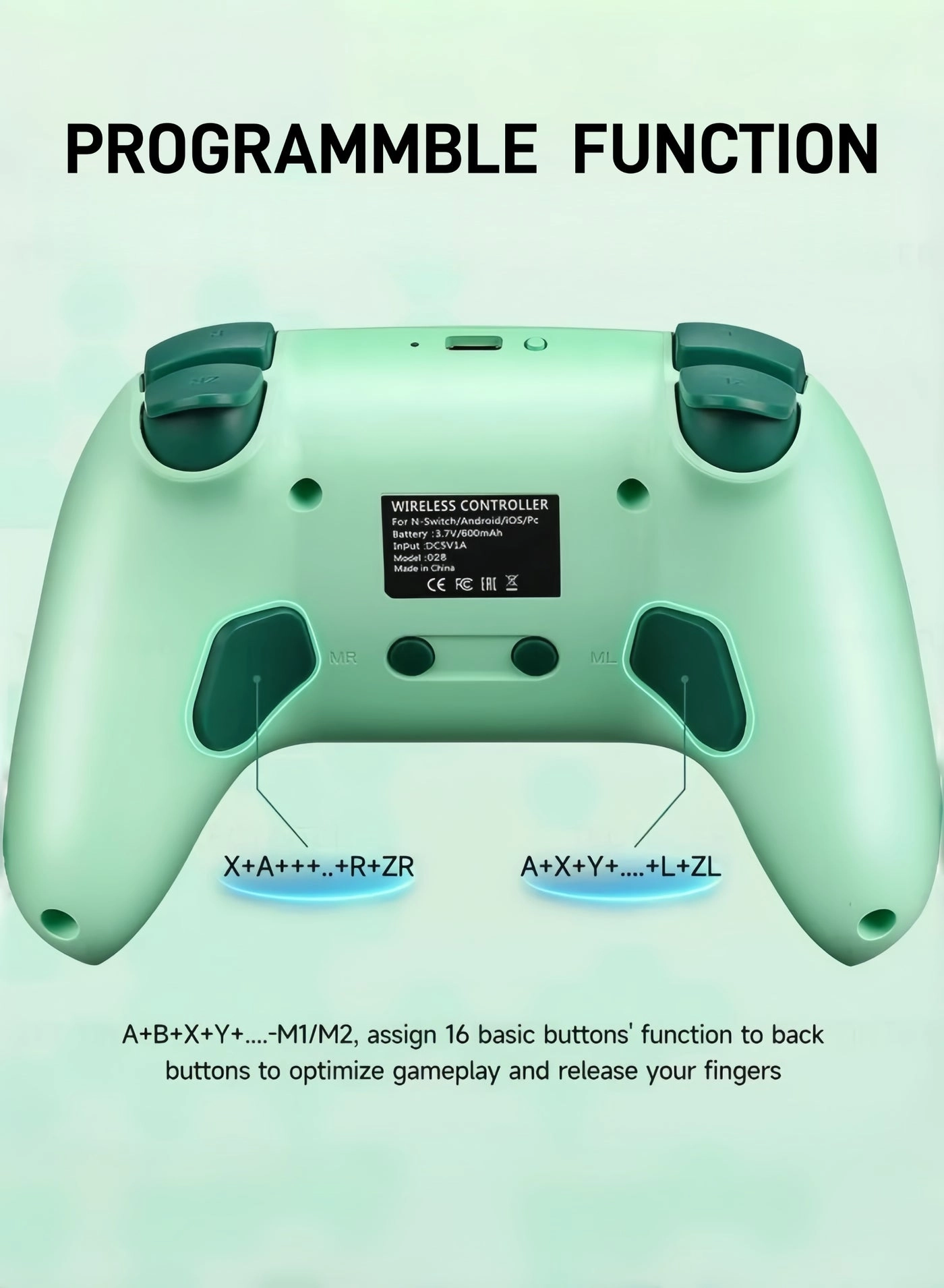 Wireless Controller - green Nintendo Switch