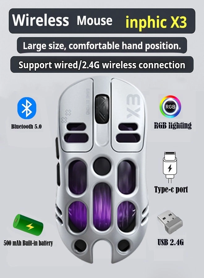 X3 Tri-Mode Gaming Mouse - Wireless