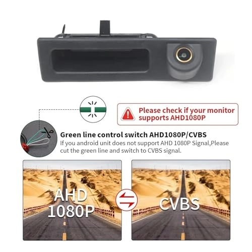 Rear View Parking Camera - Night Vision Wire