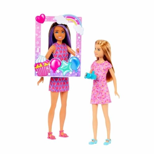 Skipper Doll + Stacie Doll - 2-Pack Pink Ages 3+