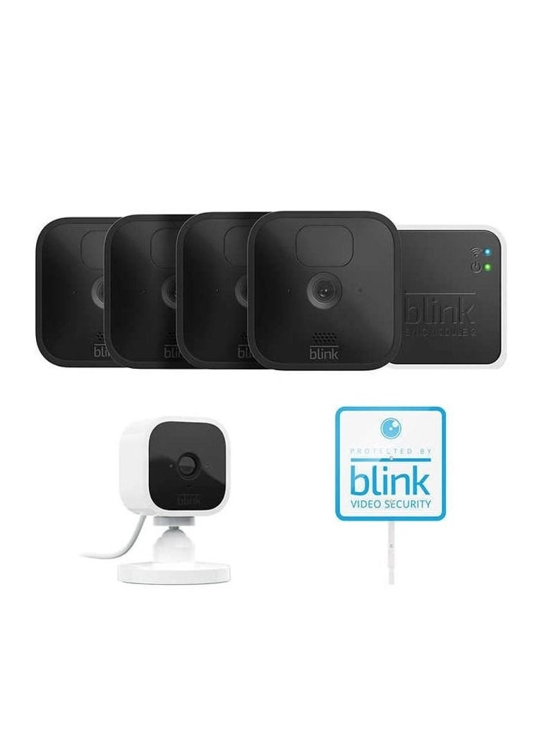 Blink Camera Security System - 5 Camera