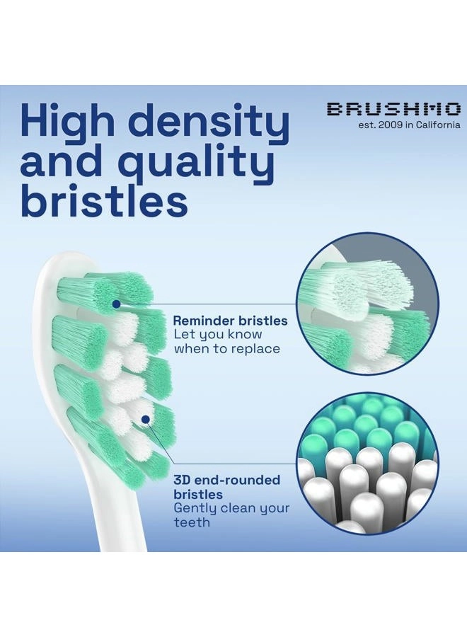 Replacement Toothbrush Heads - White 10 pc