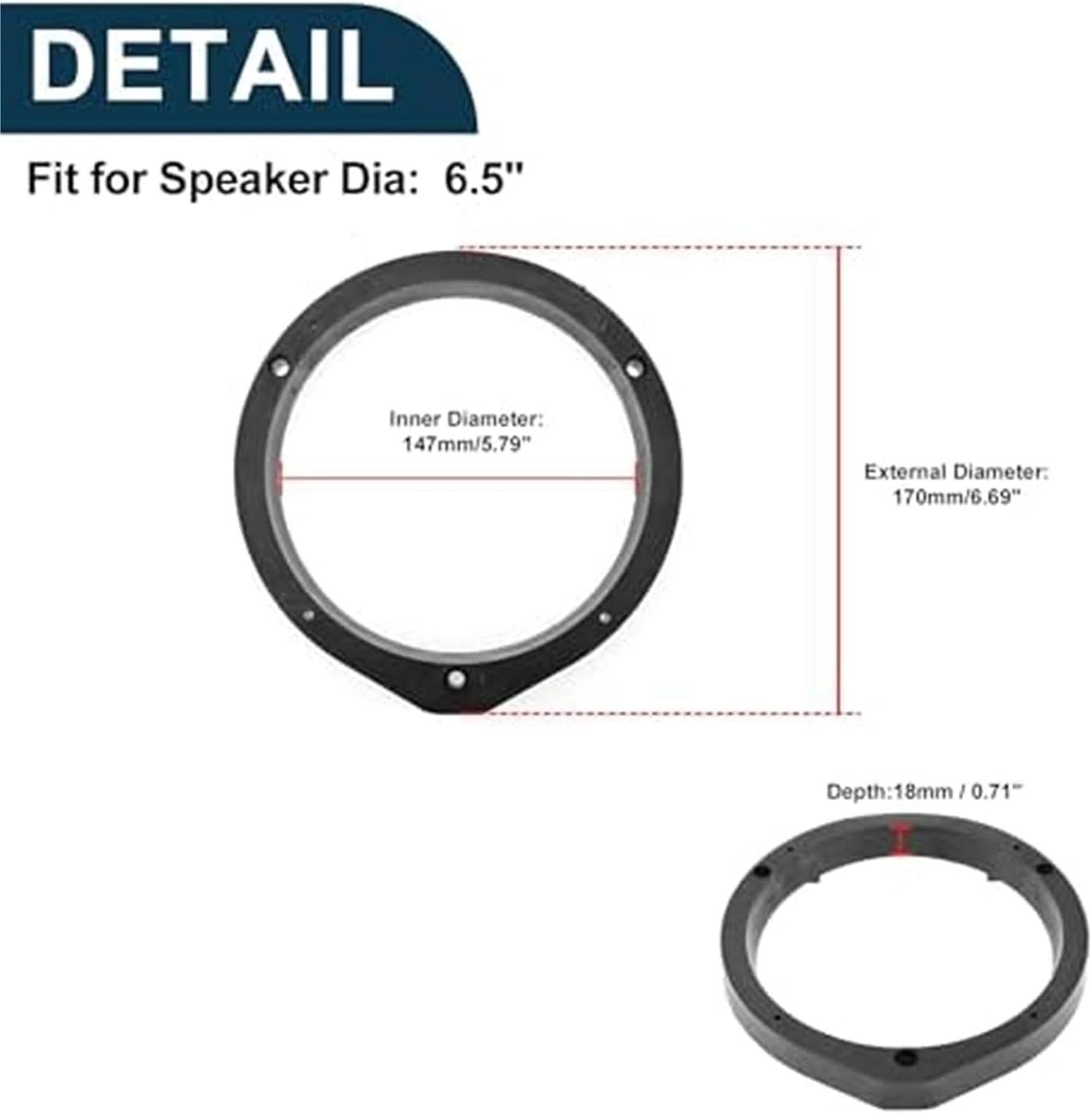 Speaker Spacer Ring