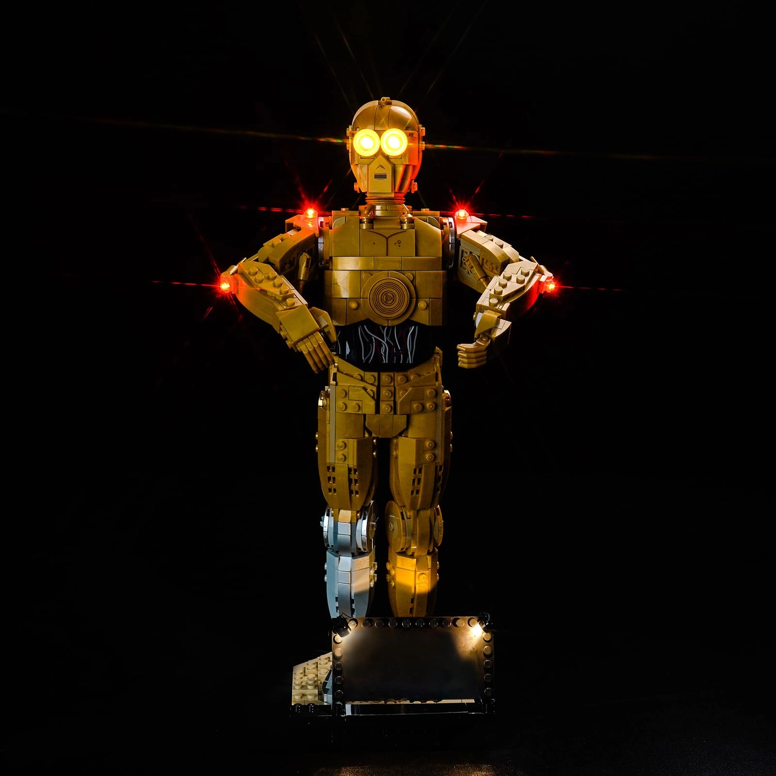 BrickBling Light Kit for LEGO C-3PO 75398 - Copper