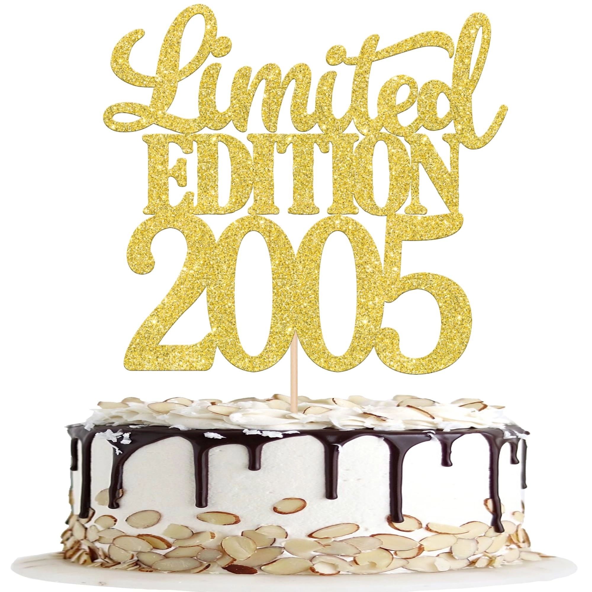 SYKYCTCY Cake Topper - 1 Pack 21st Birthday