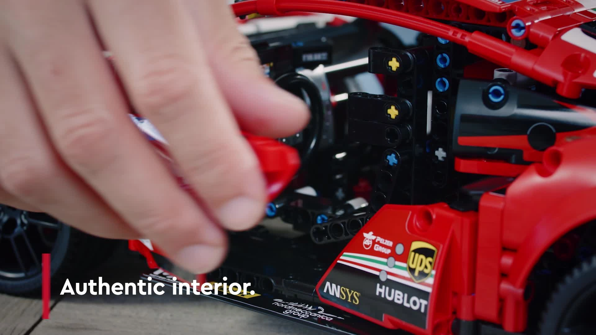 Technic Ferrari 488 GTE (42125) - AF Corse #51