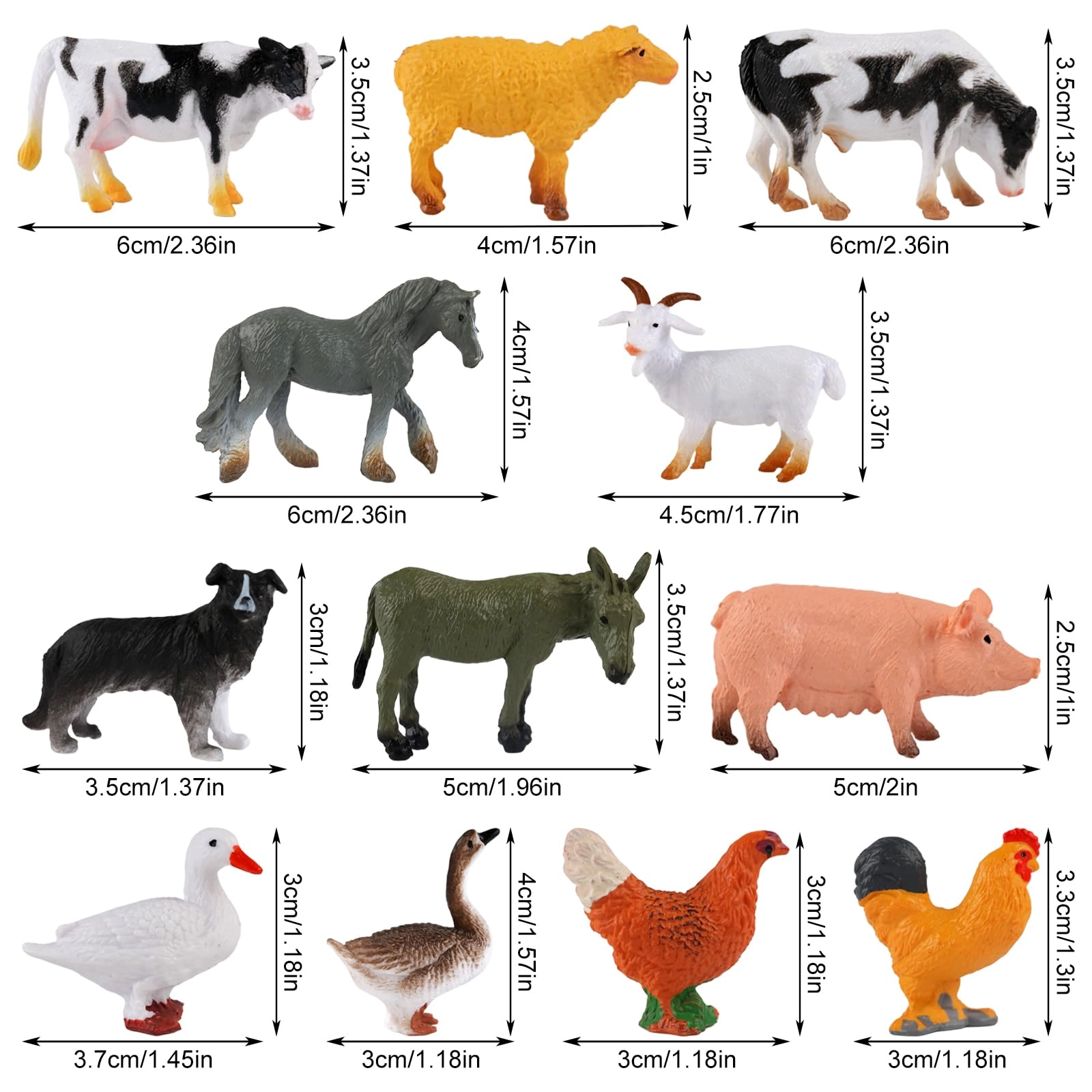 Farm Animals - 12 12