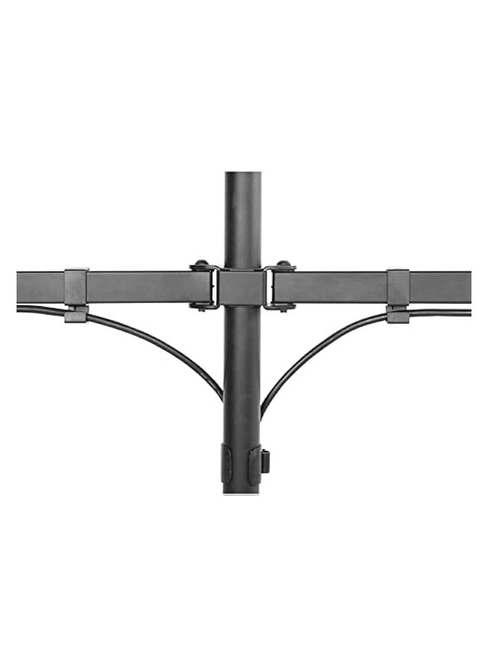 Dual Monitor Mount - 2 Monitors 32 inches 75mm or 100mm