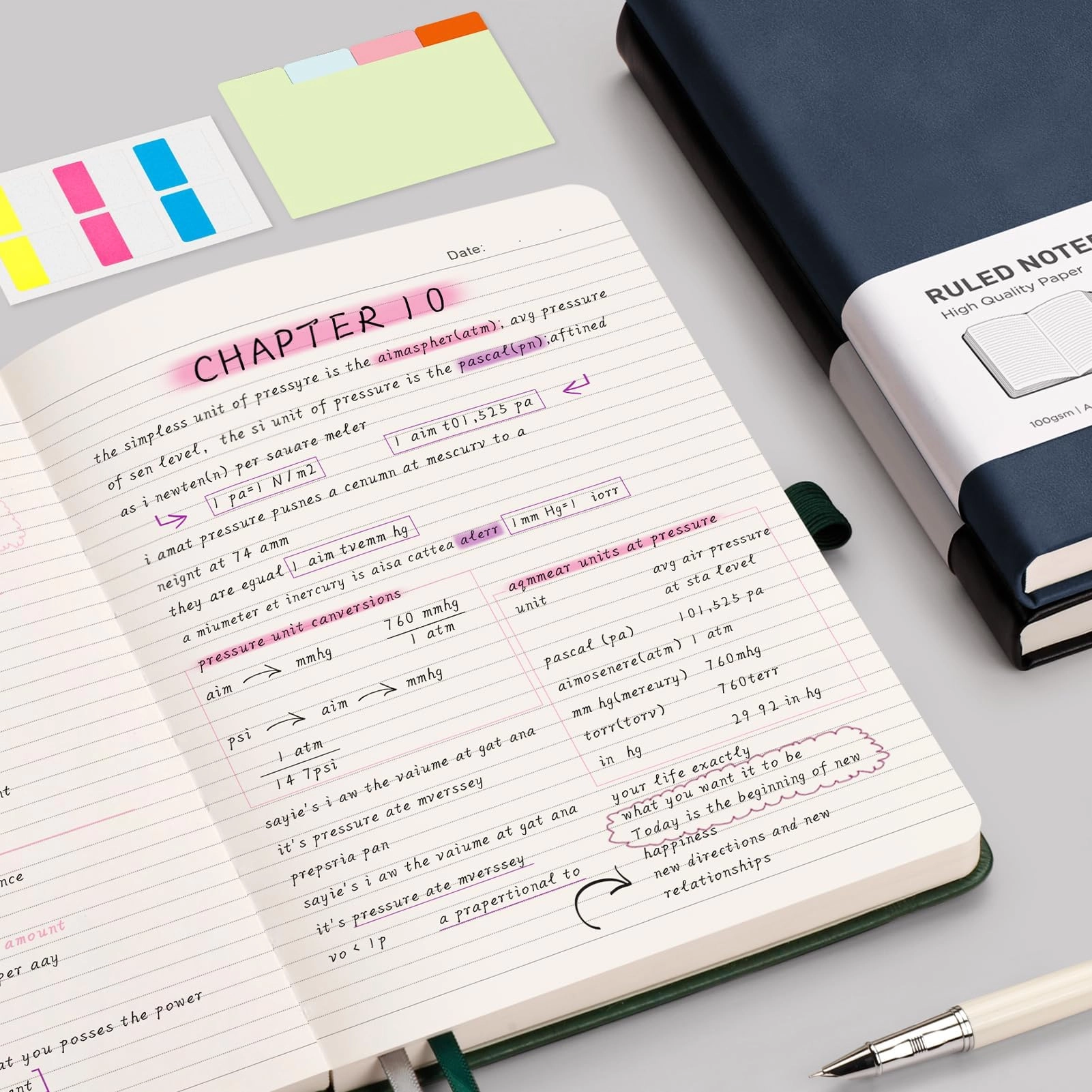 Notebook A4 Hardcover - Blank 192 Pages