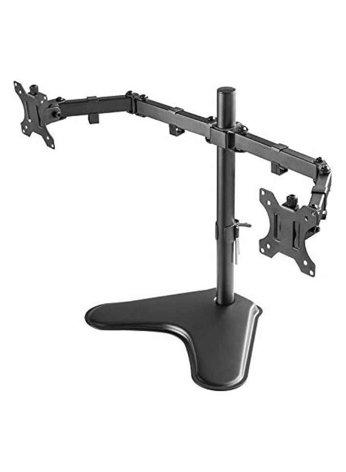 Dual LCD Monitor Desk Mount Stand - 2 27in