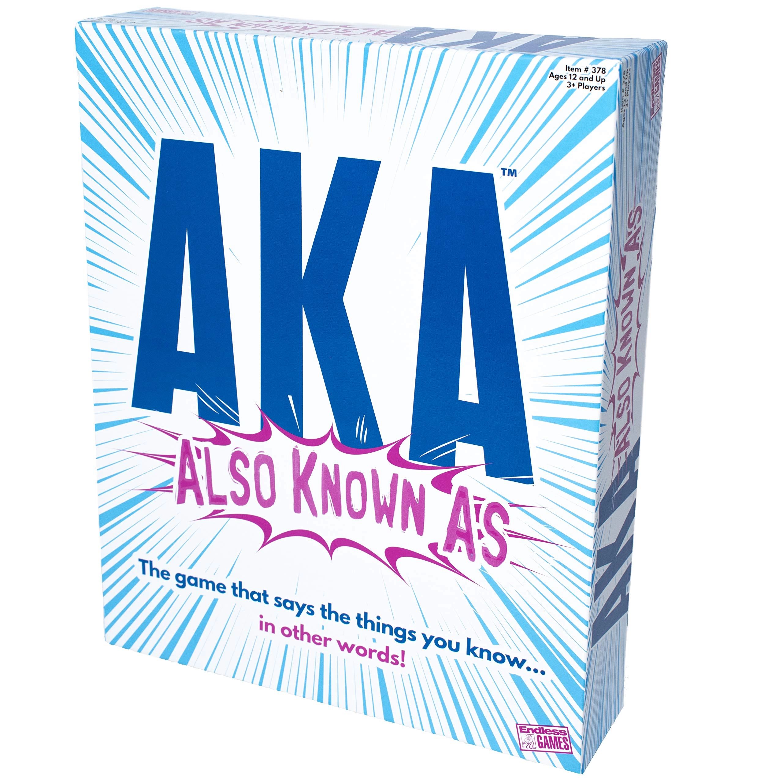MZA STORES AKA Also Known As Wordplay Game - ages 12 and up